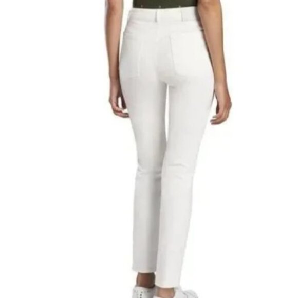 ⛳G/FORE Essential 5 Pocket SNO White Straight Leg Pants Size:10 NWT - Picture 16 of 16